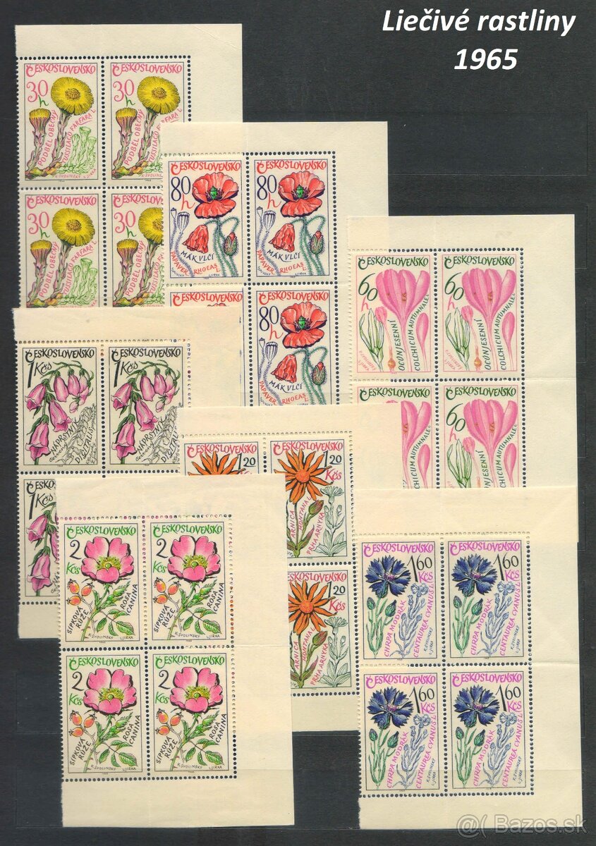 Poštové známky, filatelia: ČSSR, naše najkrajšie známky - 7