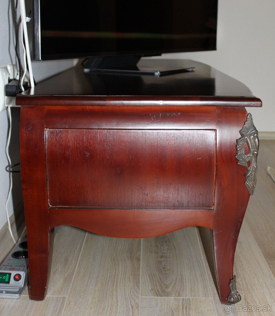 TV Komoda z masívneho dreva - 7