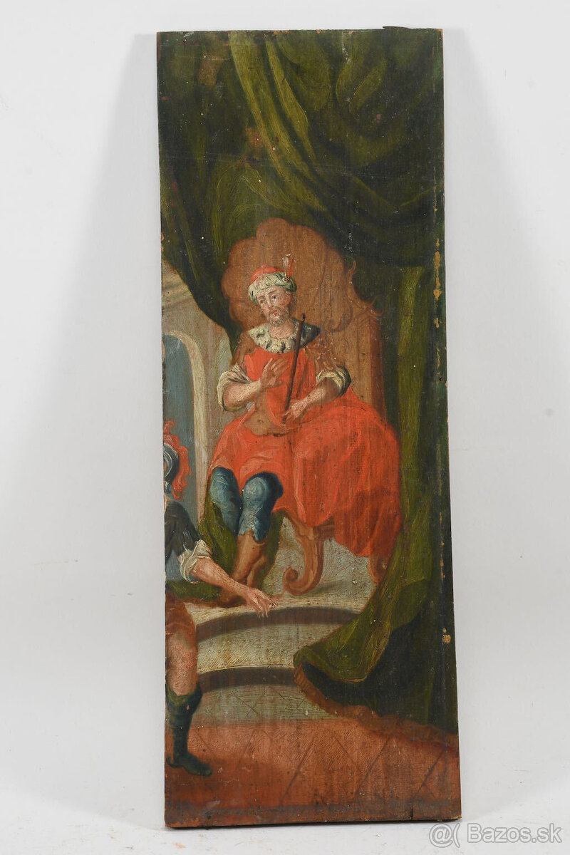 Barokovy obraz na dreve, 18.stor. - 7