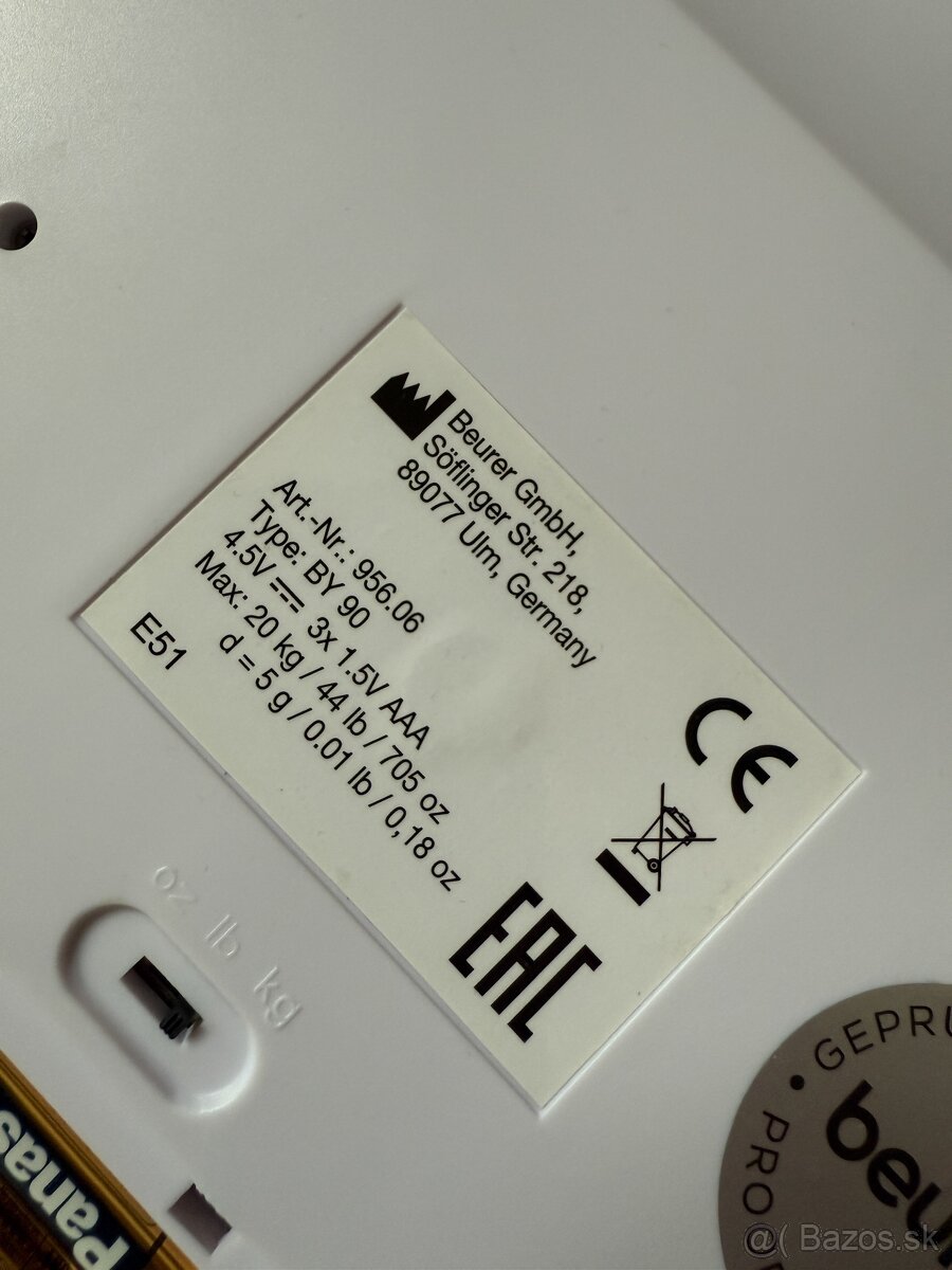 Smart detska vaha Beurer BY90 - 7