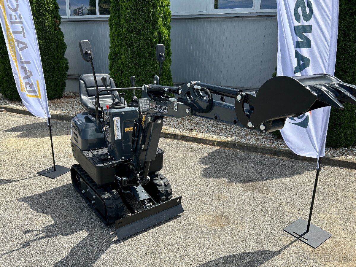 Minibager JANSEN MB-500 aj s príslušenstvom - 7