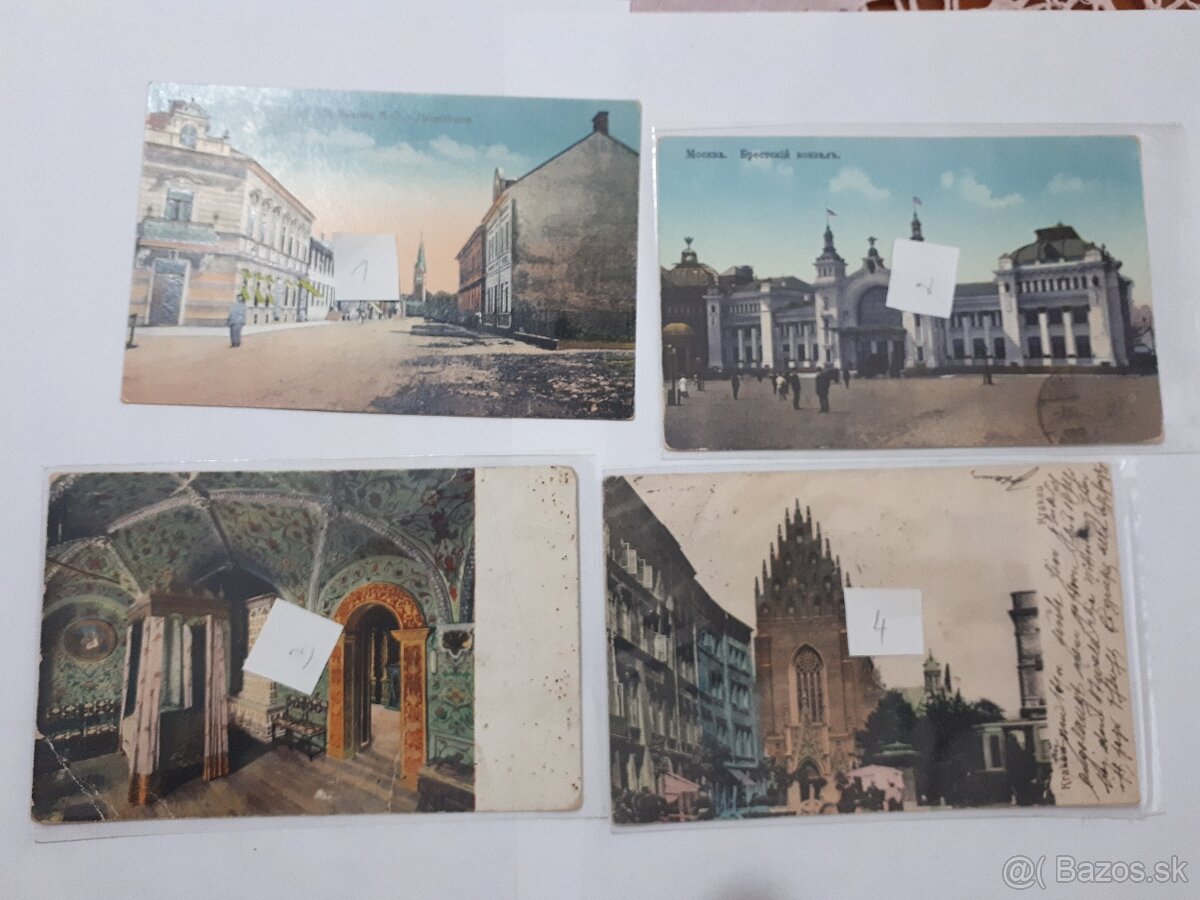 Stare pohladnice R-U a svet - 7