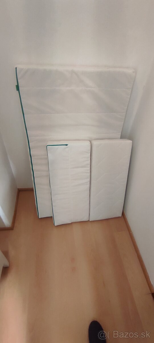 Predám roztahovaciu Posteľ IKEA BUSUNGE + matrac VIMSIG - 7