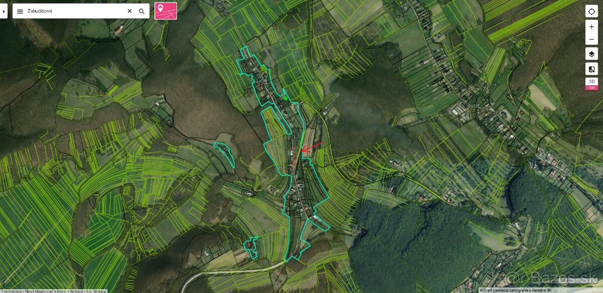 stavebny pozemok na predaj Zabudisova Bosaca 1677 m2 - 7