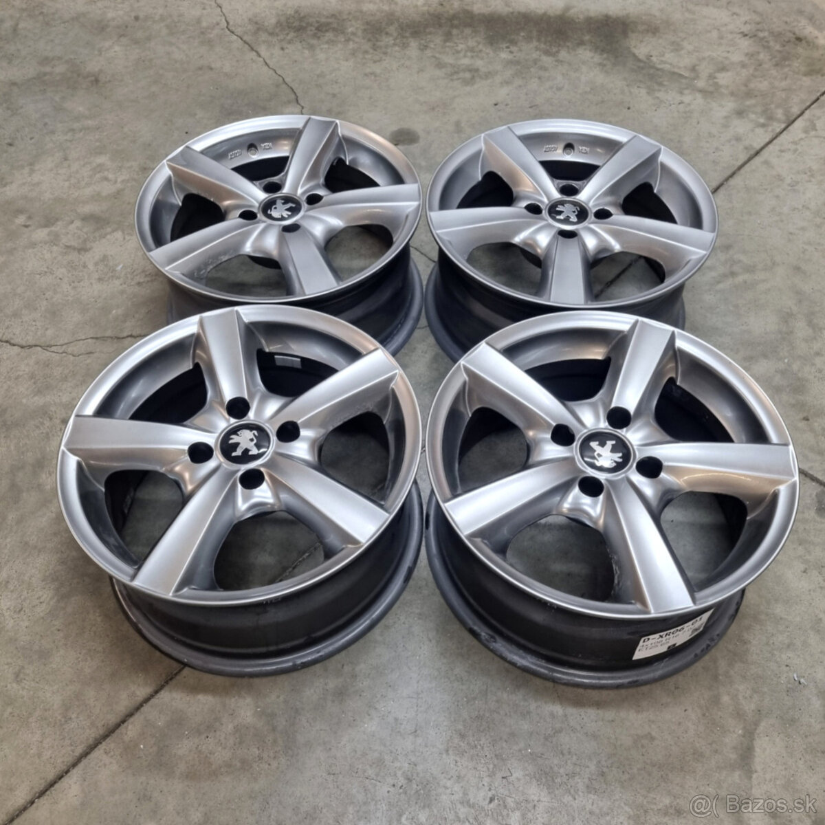 Hliníkové disky 4x108 R16 7J ET25 - 7