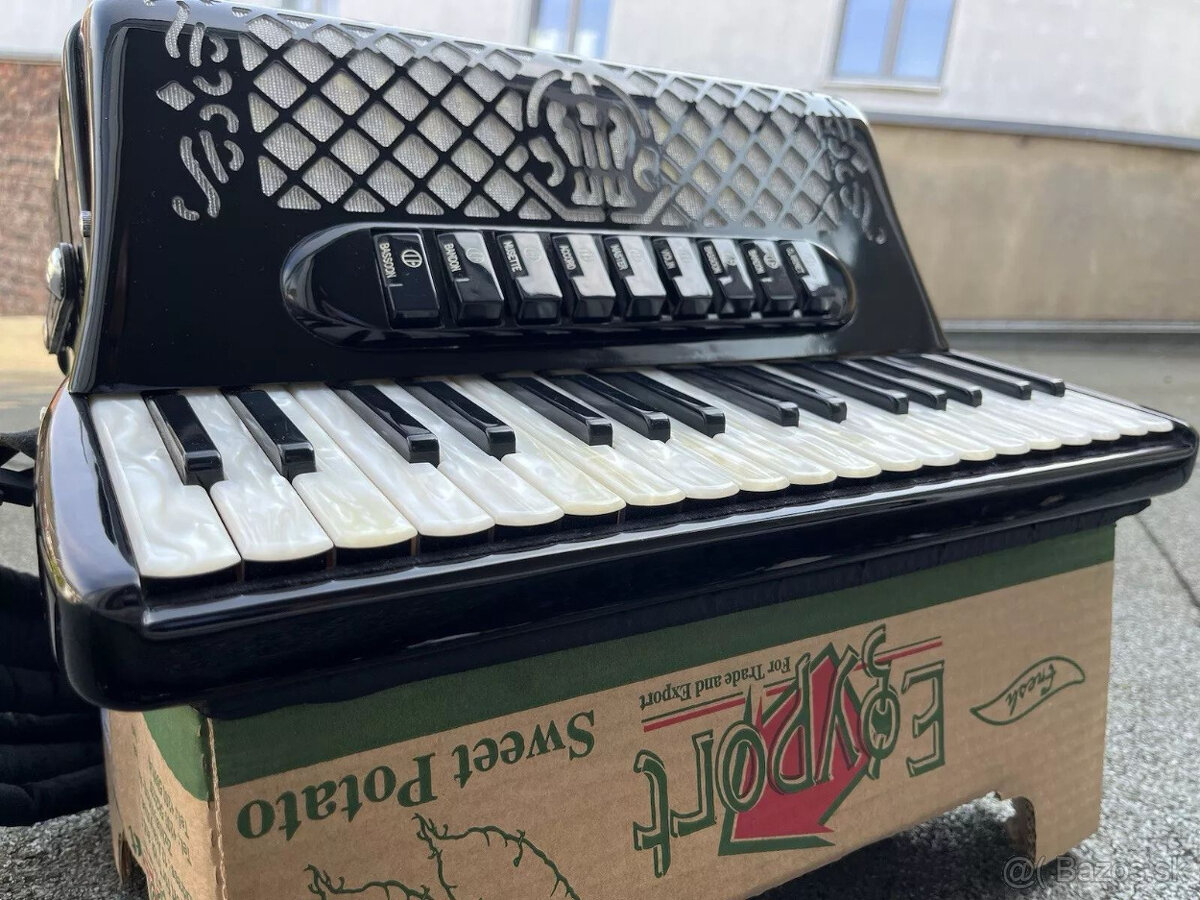 Akordeón Ballone Burini Compact 45 akordov 8 kg 9634113 Cagn - 7