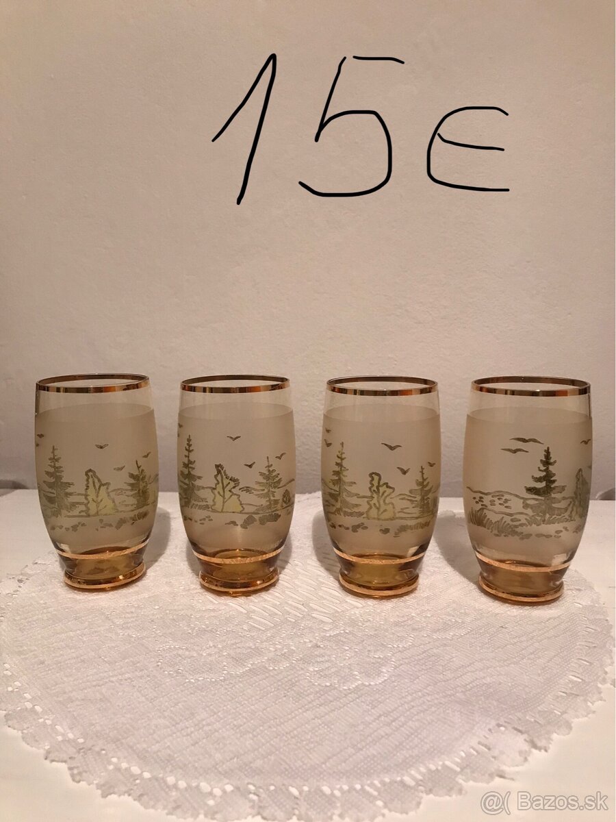 Predám rôzne -retro-poháre a misky - 7