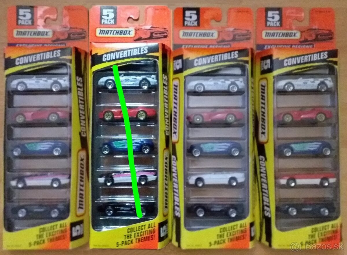 matchbox 5 pack - 7