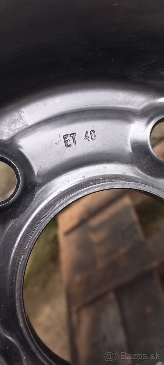 Plechovy disk 5x108 r16 a pneu 215/65 r16 - 7