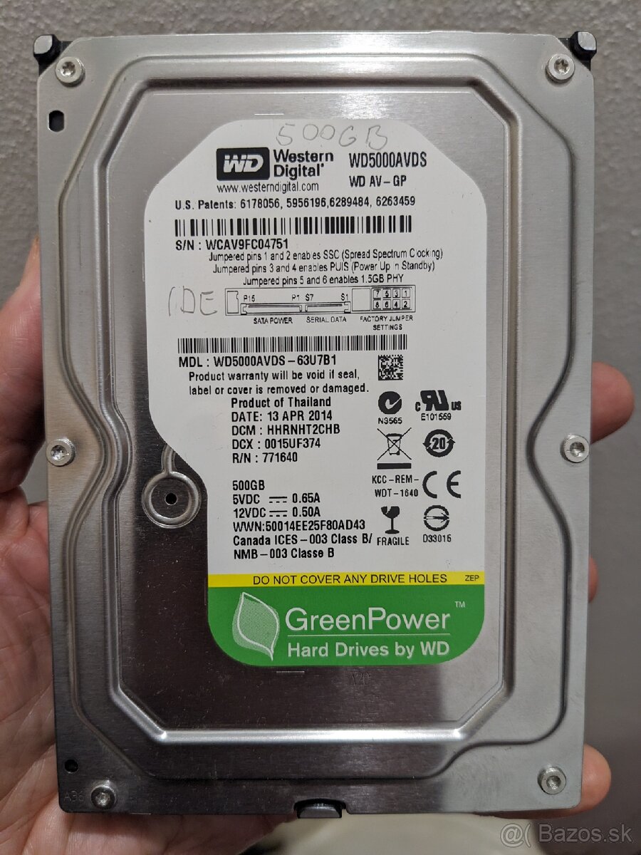 HDD 3,5" - 7