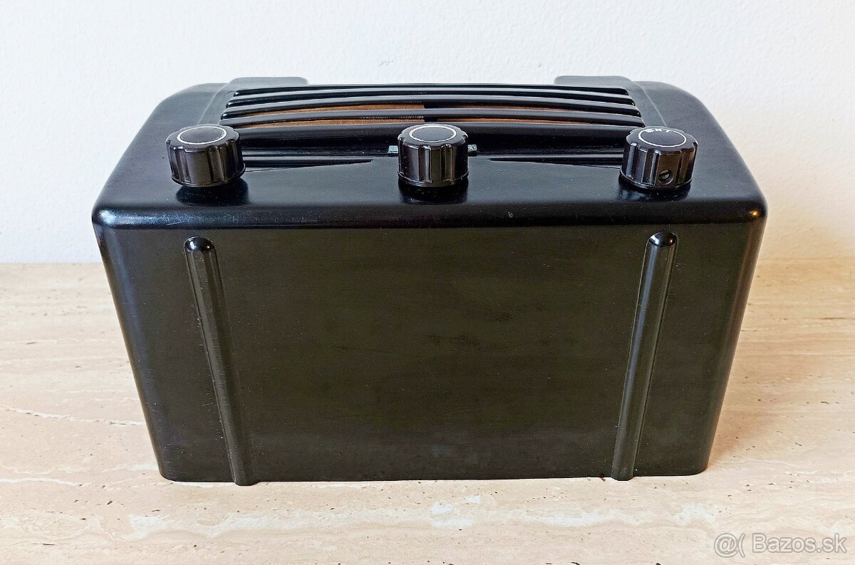 Krásné starožitné rádio Tesla Talisman 305U, top stav - 7