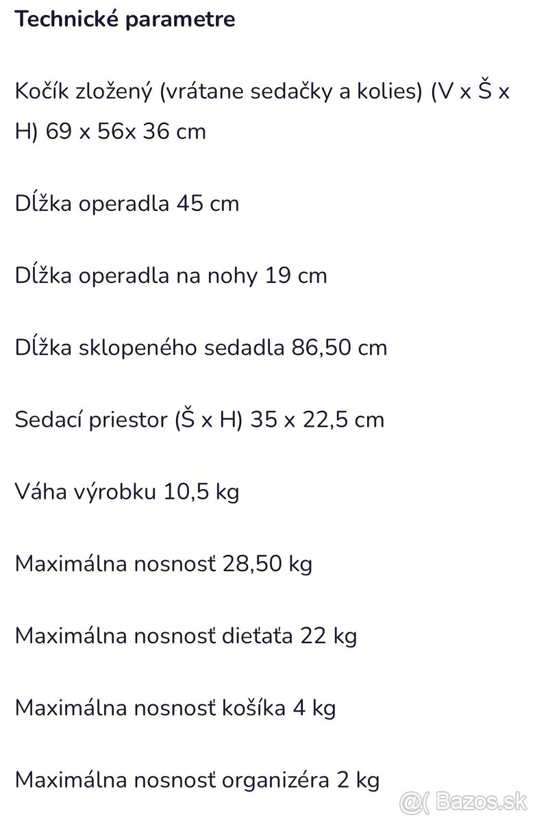 Predám športový kočar Britax - 7