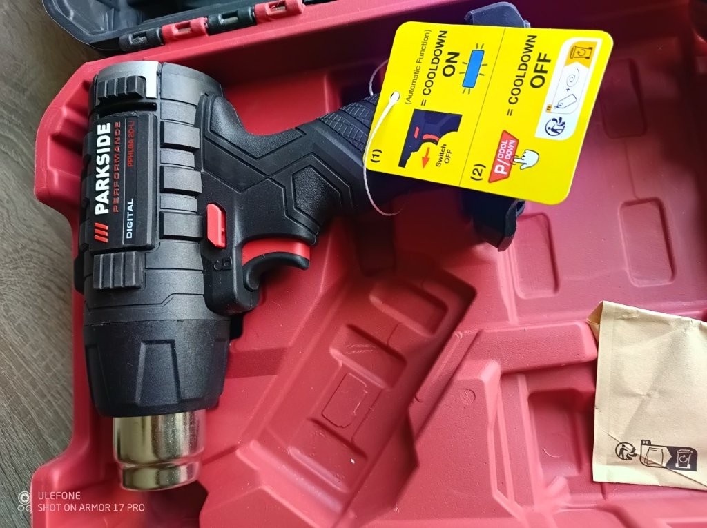 PARKSIDE PERFORMANCE® Aku teplovzdušná pištoľ PPHLGA 20-Li - 7