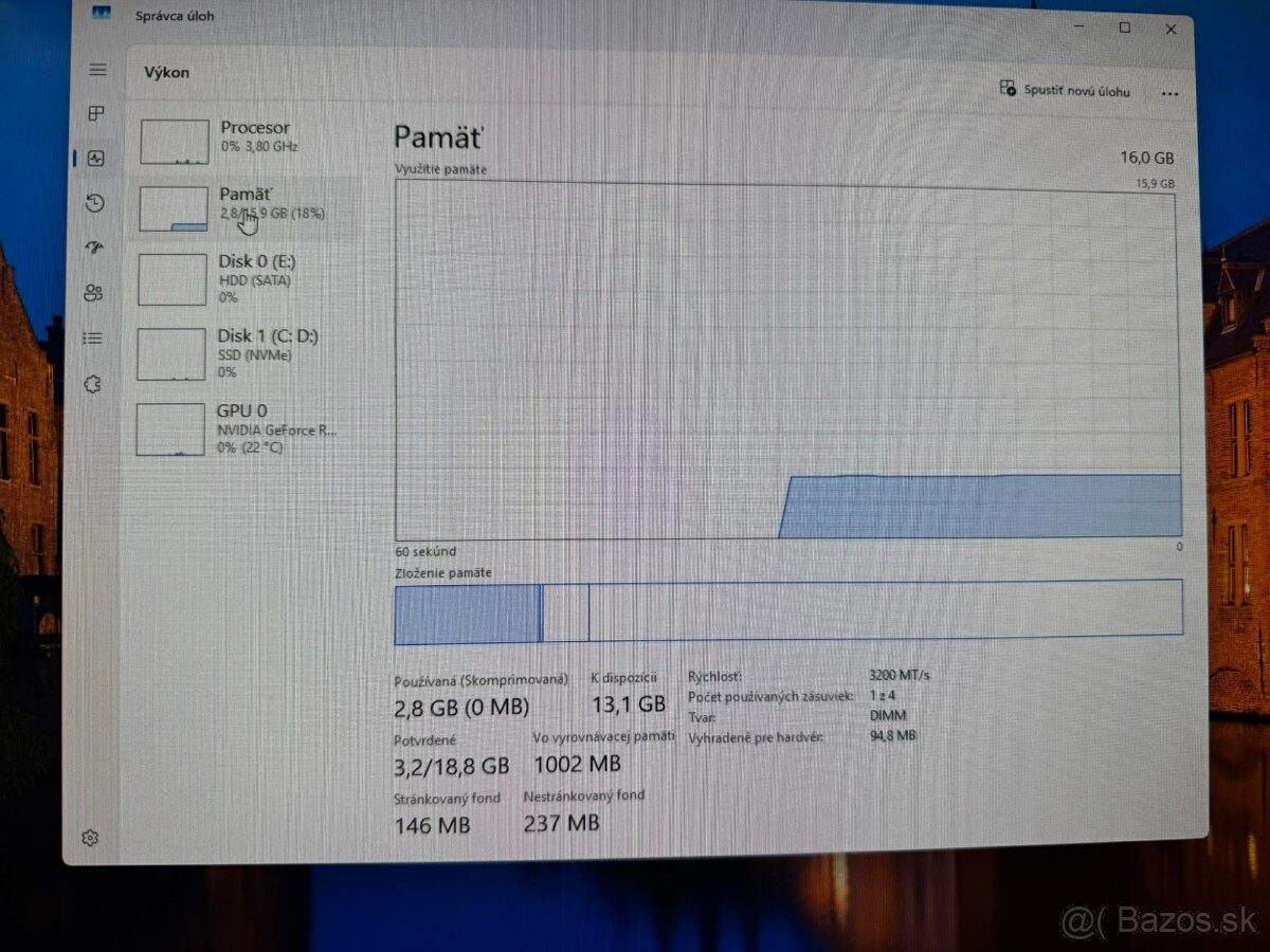 Ryzen 7 5700X3D, RTX 3070 Ti, 16GB DDR4 - 7