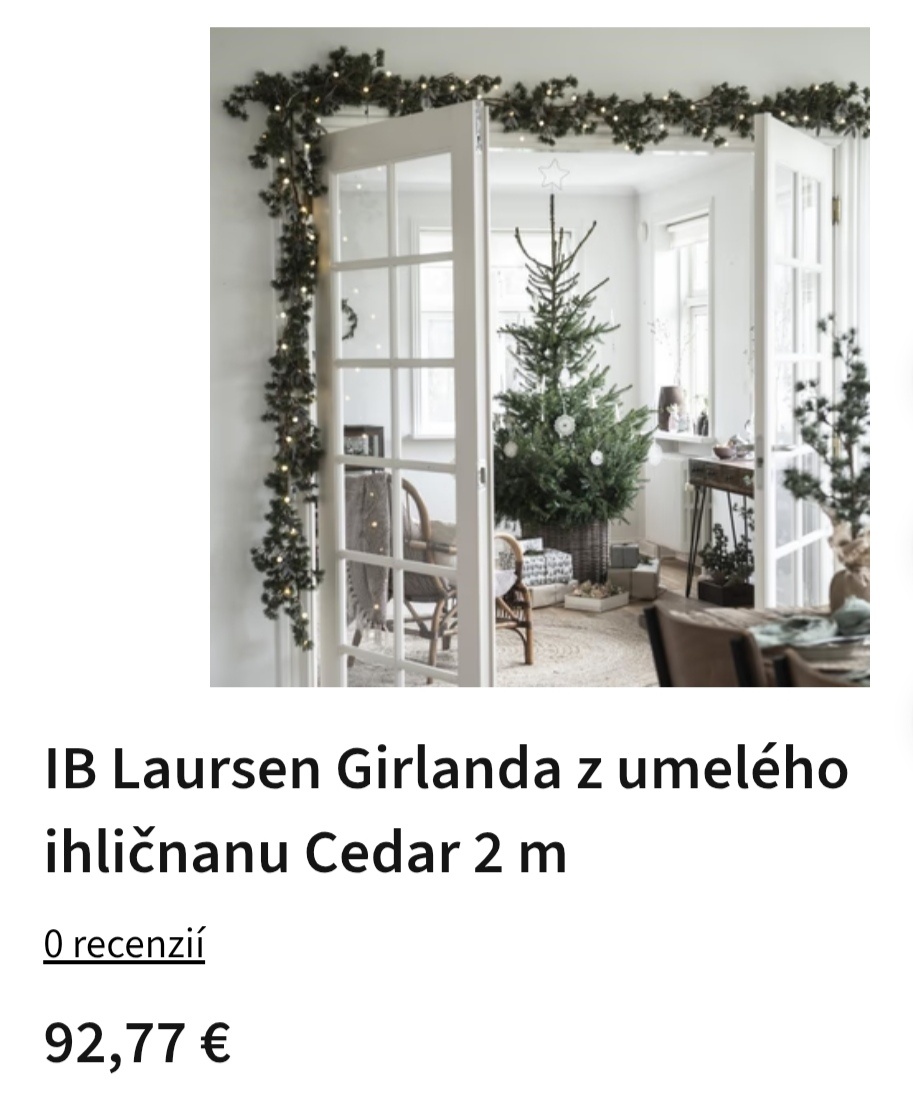 Vianočná girlanda - 7