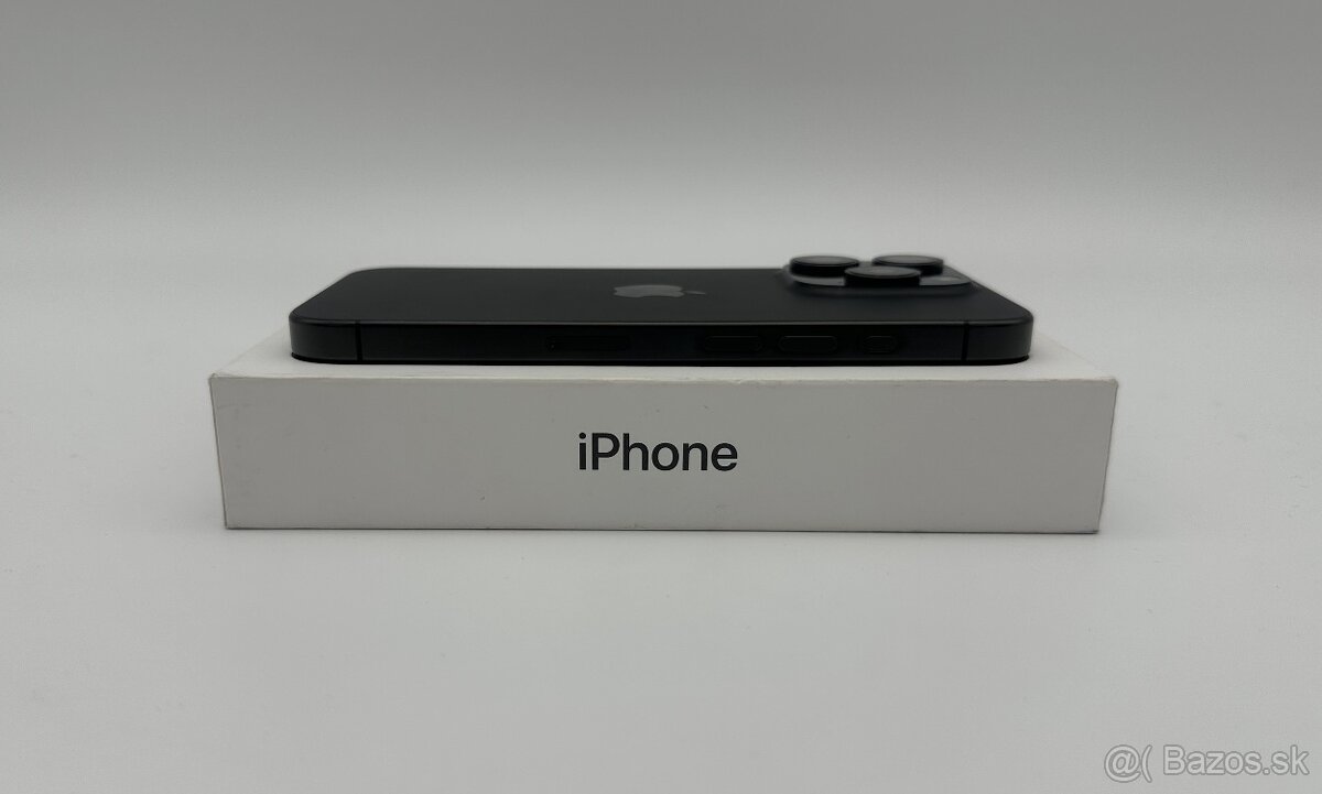 iPhone 15 Pro 256GB Black Titanium + ZÁRUKA - 7