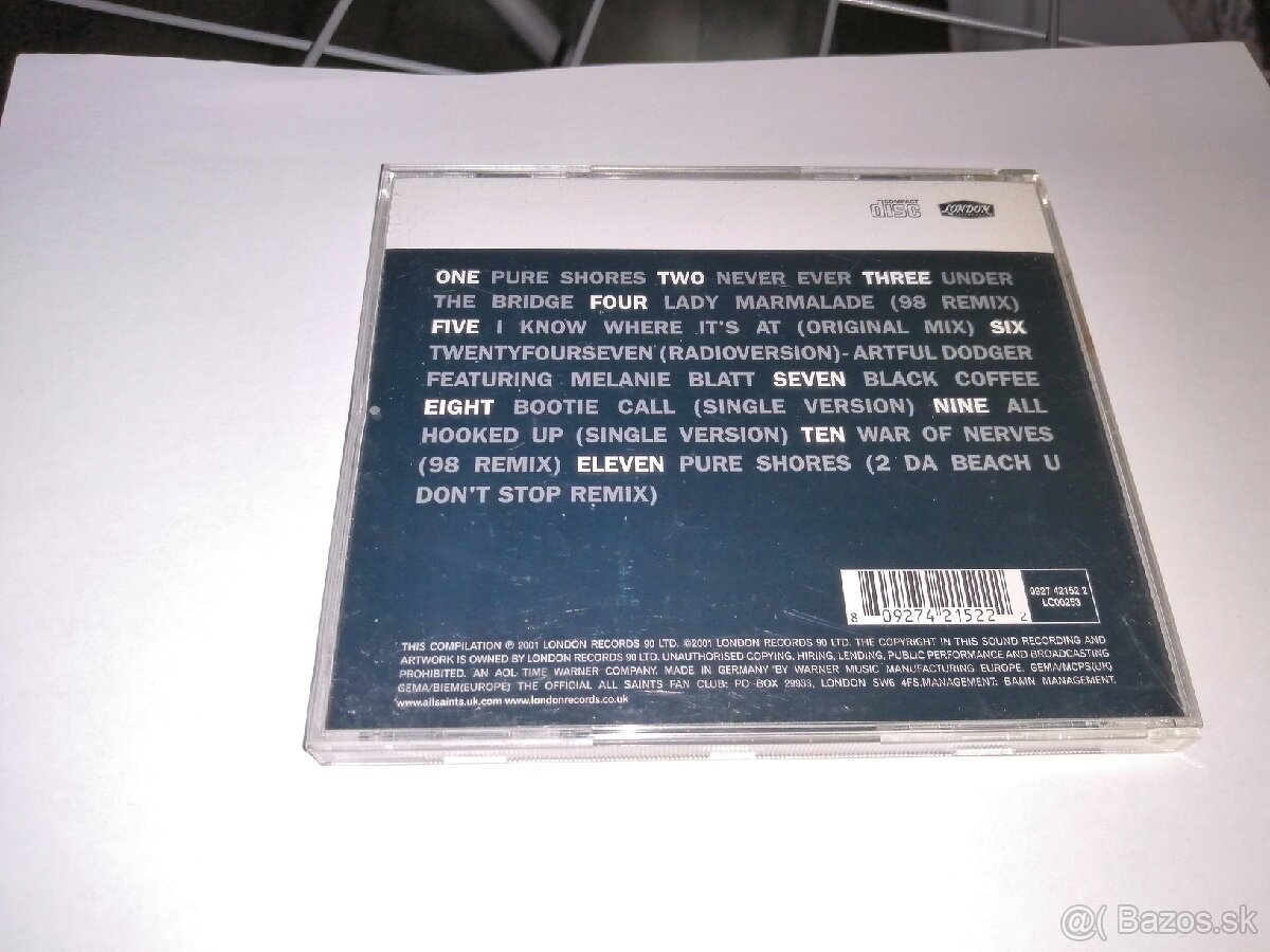 CD ALL SAINTS all hits - 7