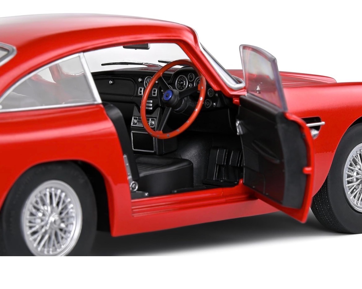 ASTON MARTIN DB5 ČERVENÁ 1/18 - 7