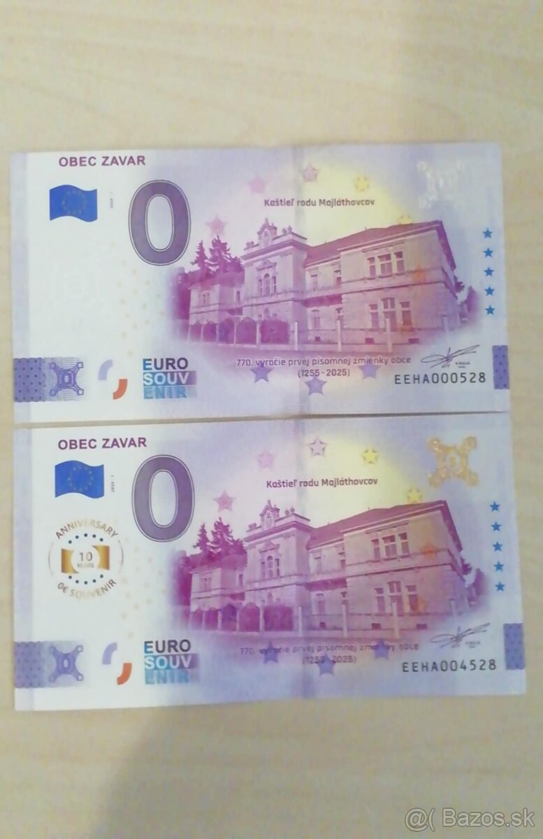 0€ suvenir 2025 - 7