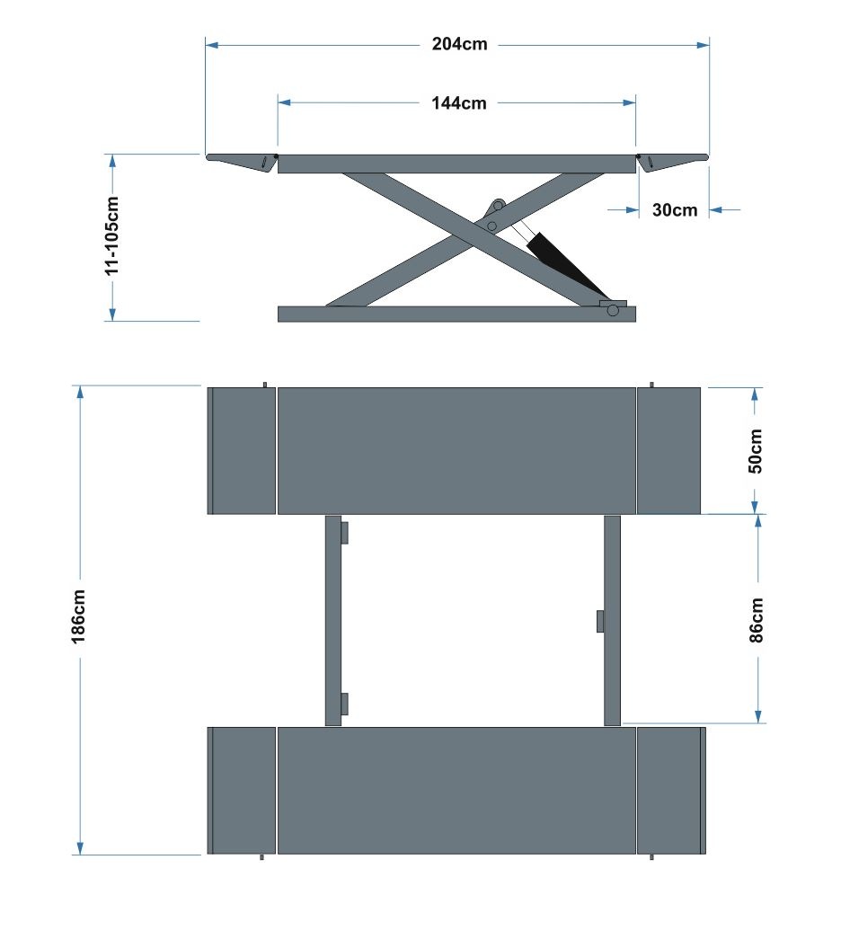 Nožnicový zdvihák | Nový | DPH | 3,5T - 7