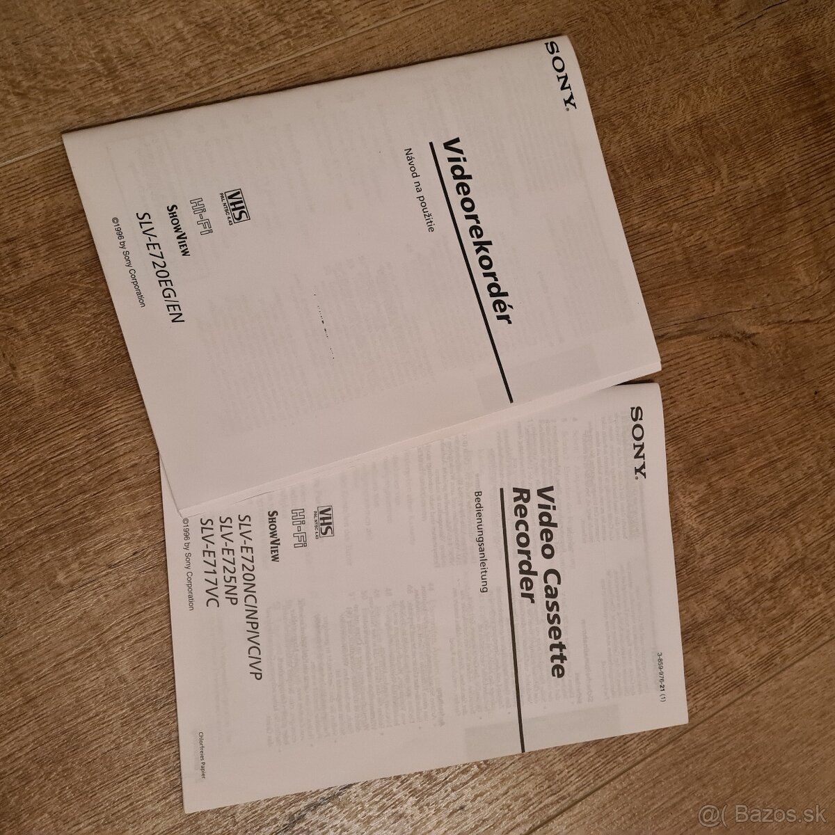 Sony Video recorder SLV-E720 - 7