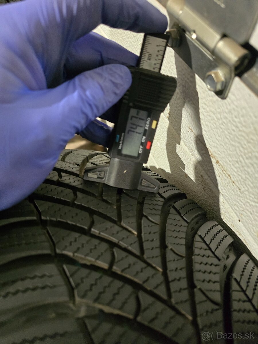 Zimná Sada Volkswagen Passat B8+Zánovné Pneu 215/60 R16 - 7