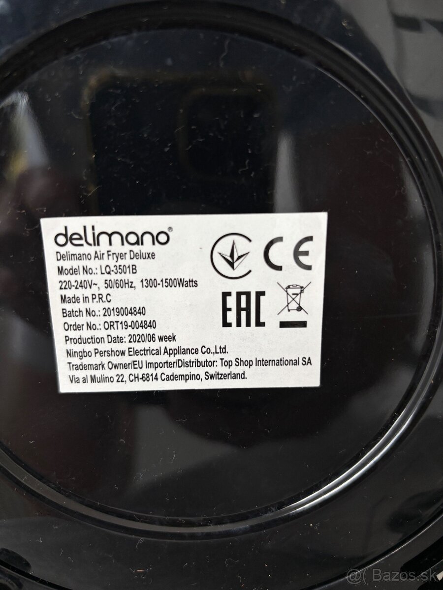 Teplovzdušná friteza delimano - 7