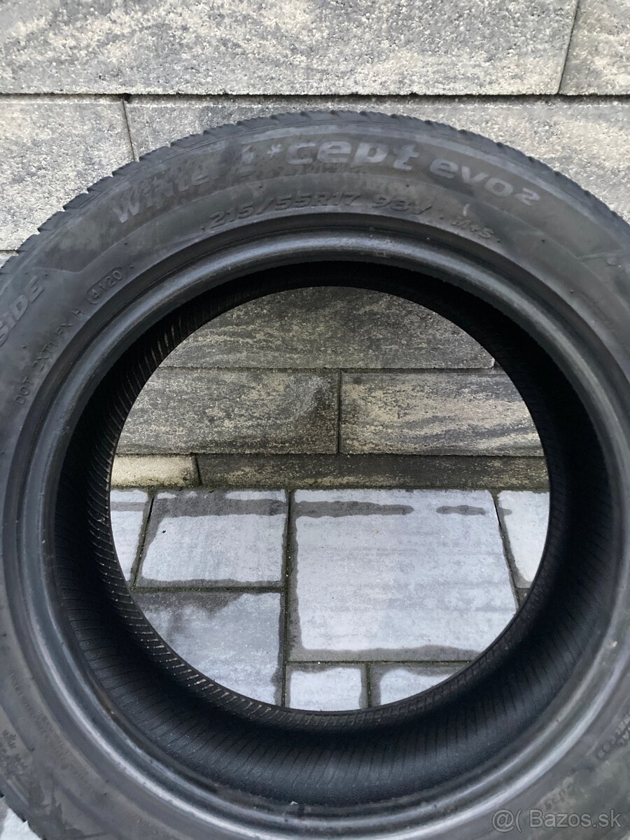 Zimné pneumatiky 215/55 R17 Hankook - 7