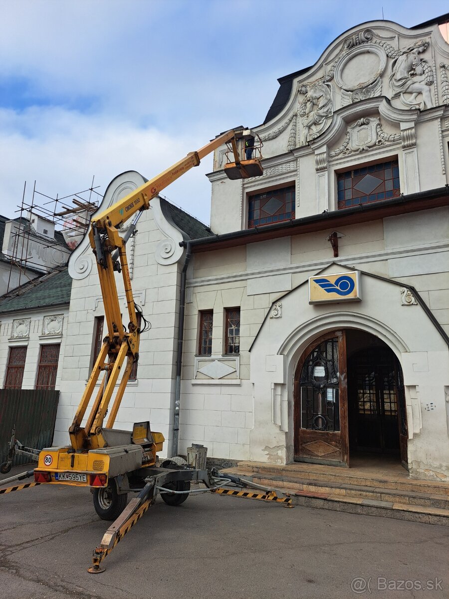 Vysokozdvižna, pracovna,montážna plošina - 7