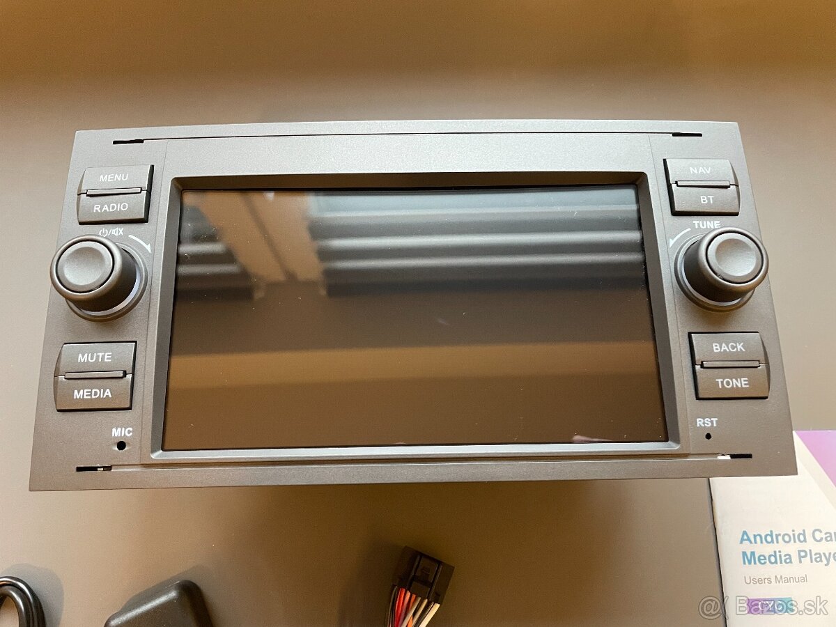 FORD Android rádio 7" 2DIN, CARPLAY 2GB + 64GB - 7