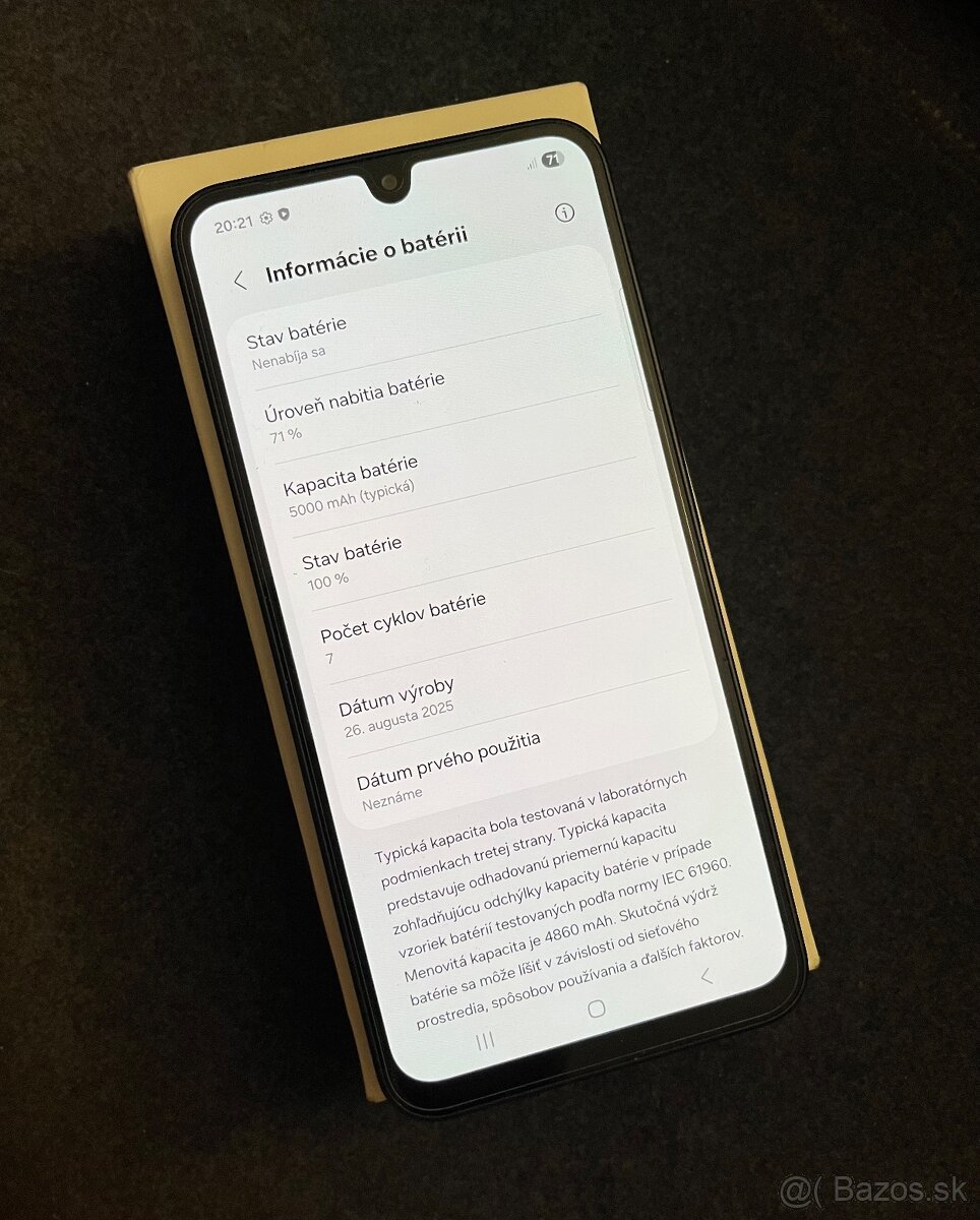 Samsung Galaxy A26 128GB black - 7