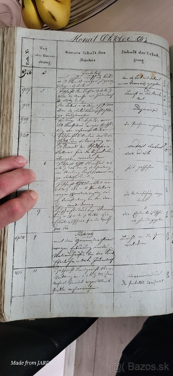 Predám Politisches Einreichungs-Protocoll - 7