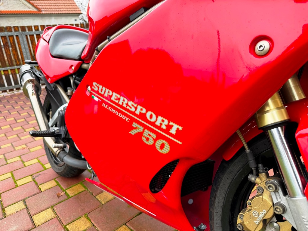 Ducati 750ss, supersport, plne funkčná, serviska - 7
