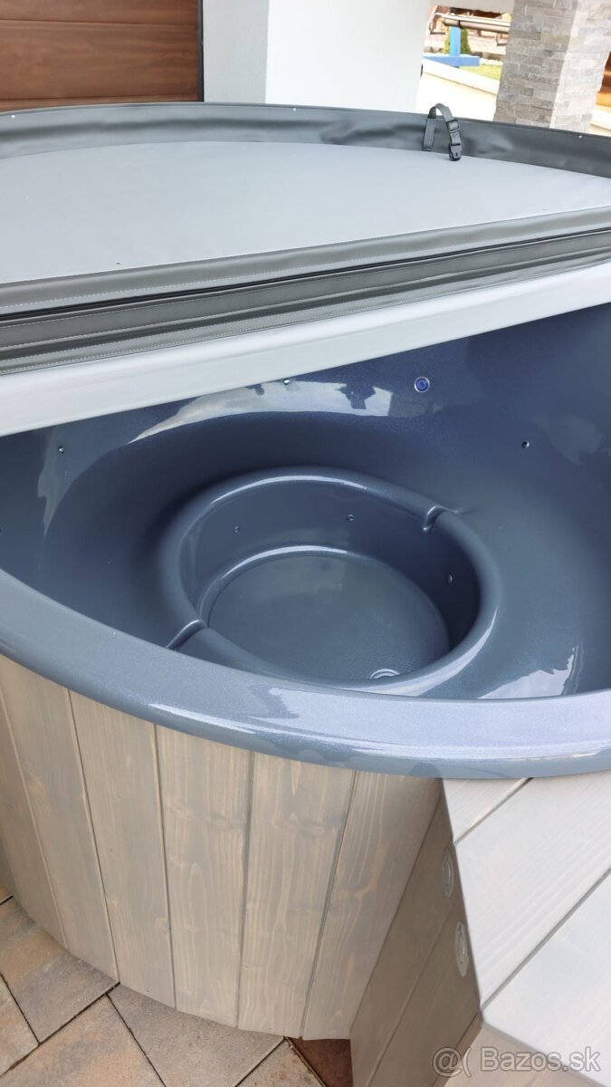 Kúpacia kaďa - vírivka s plynovým ohrevom vody (10kg flaša) - 7