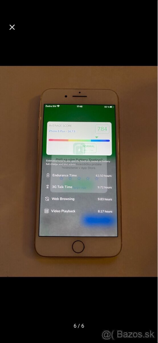 Predám iPhone 8 rose gold 64gb - 7