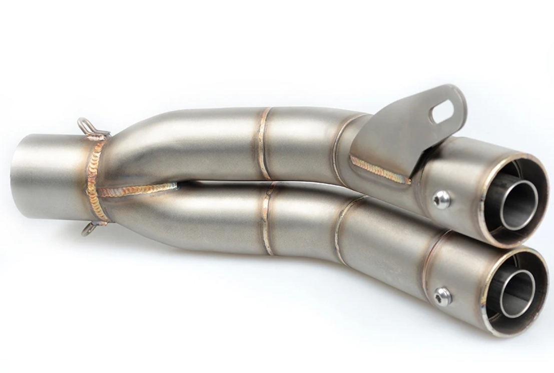 Športový Nový univerzálny moto výfuk nerezový Logo: Mivv - 7