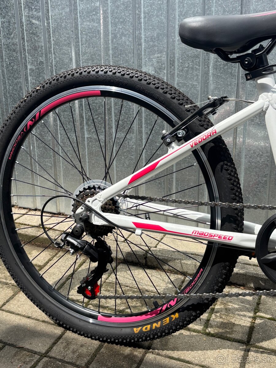 Detský horský dievčenský bicykel Vedora Madspeed 300 24” - 7