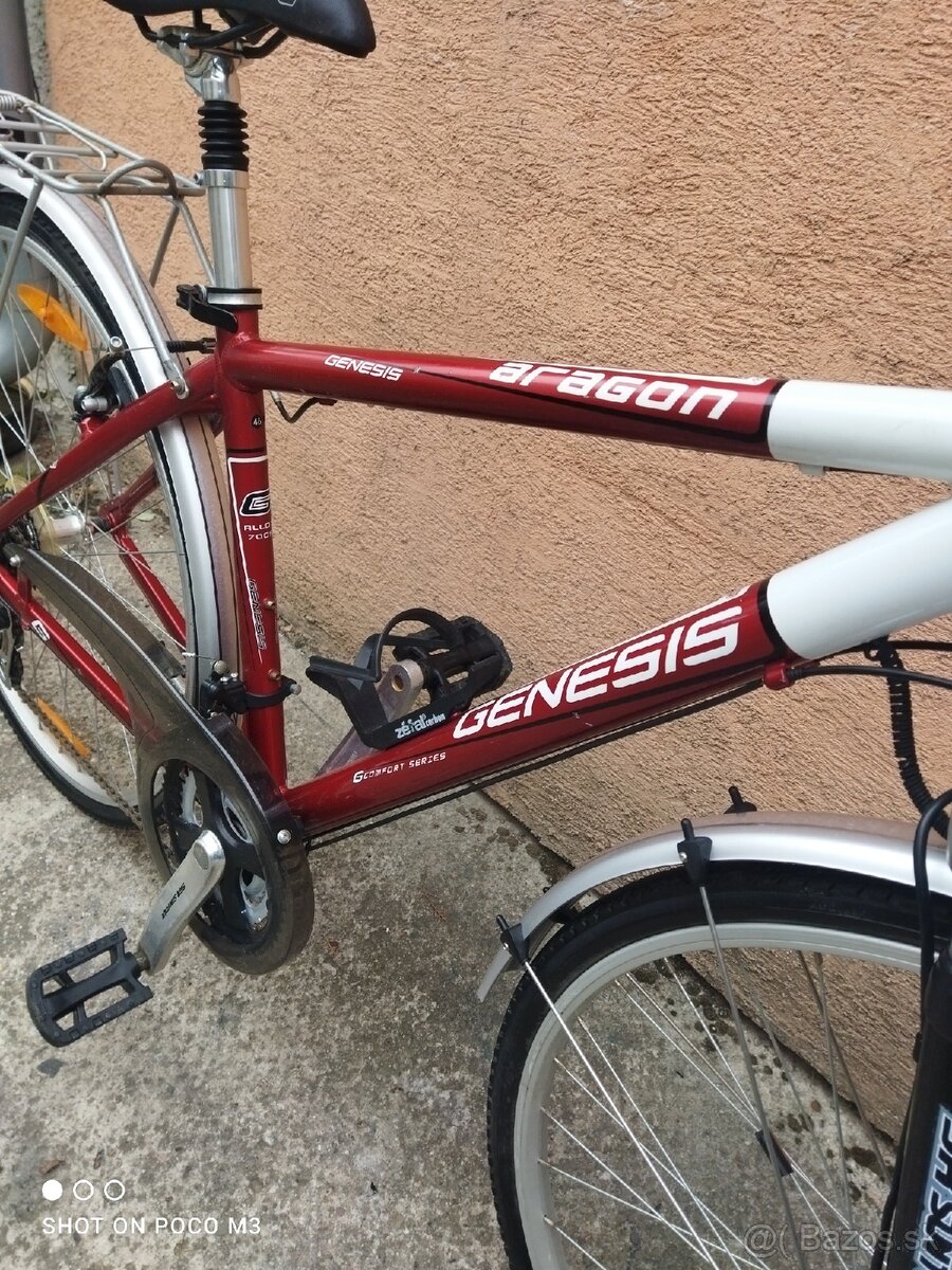 Bicykel trekingovy Genesis aragon comfort series - 7