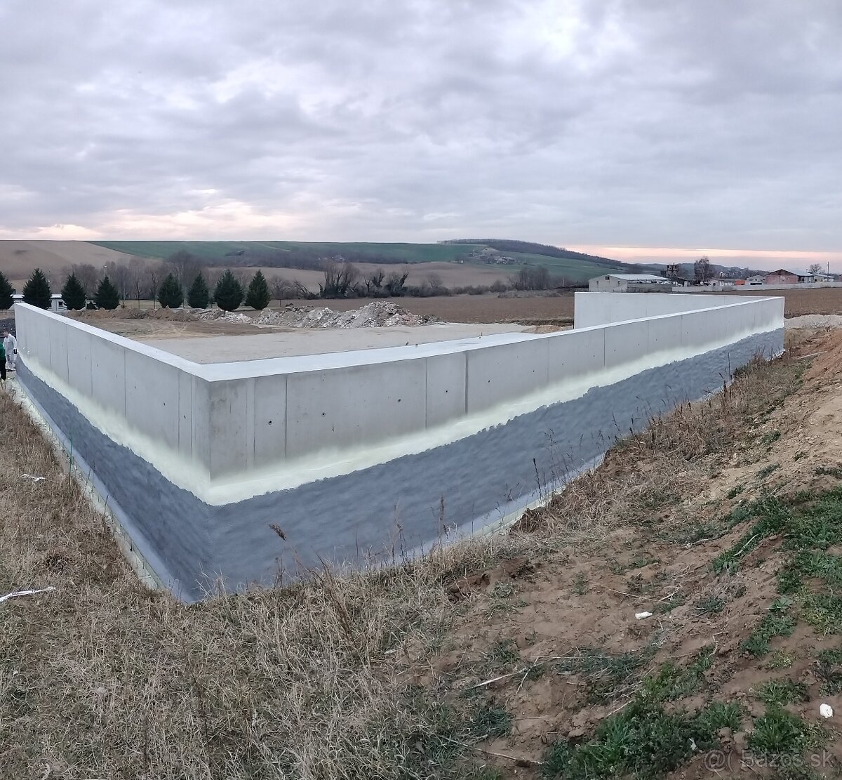 Striekaná izolácia, Zateplenie pur penou - 7