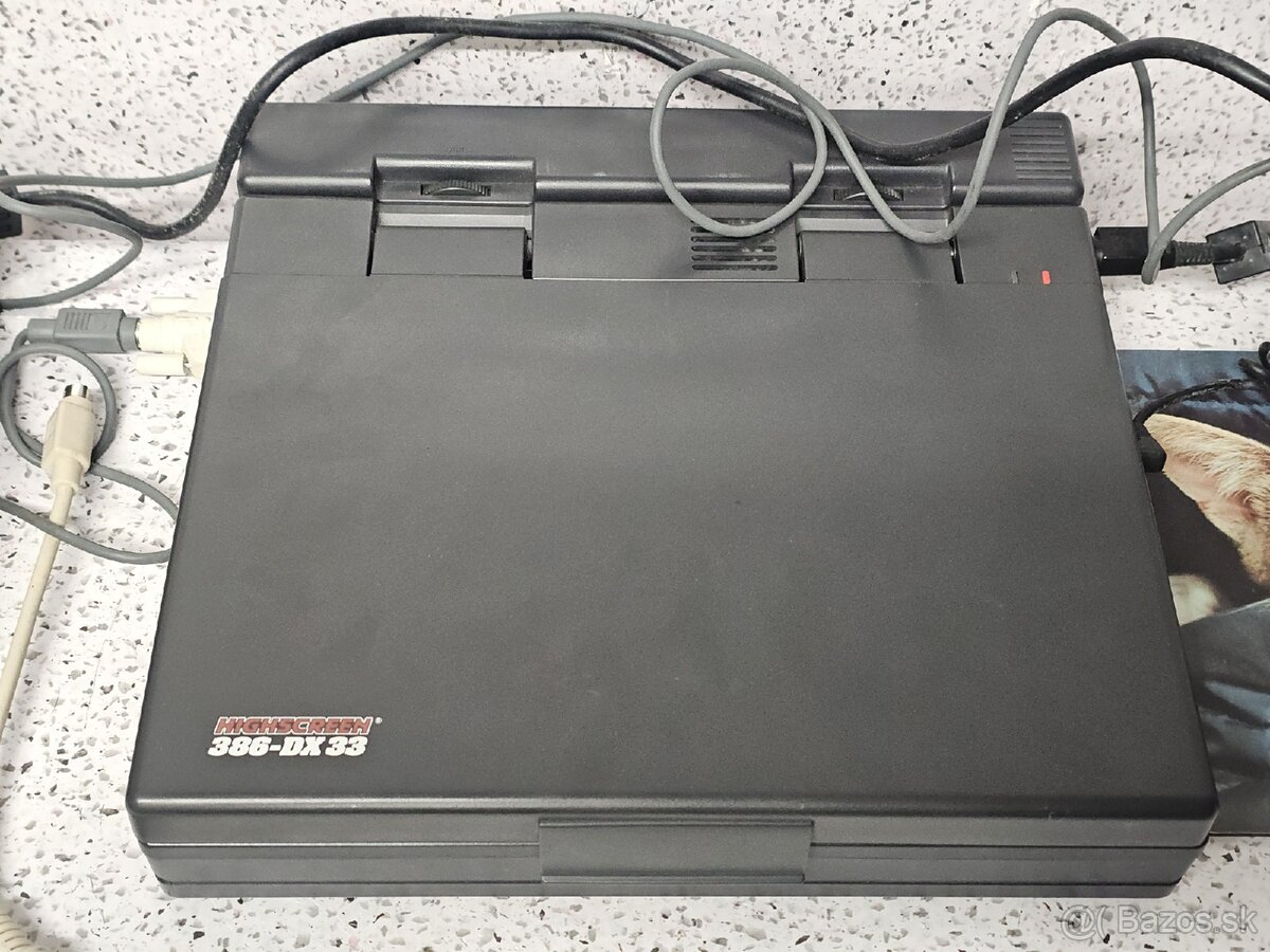 386 LAPTOP 》RARE VINTAGE HARDWARE 》HIGHSCREEN 386DX-33 - 7