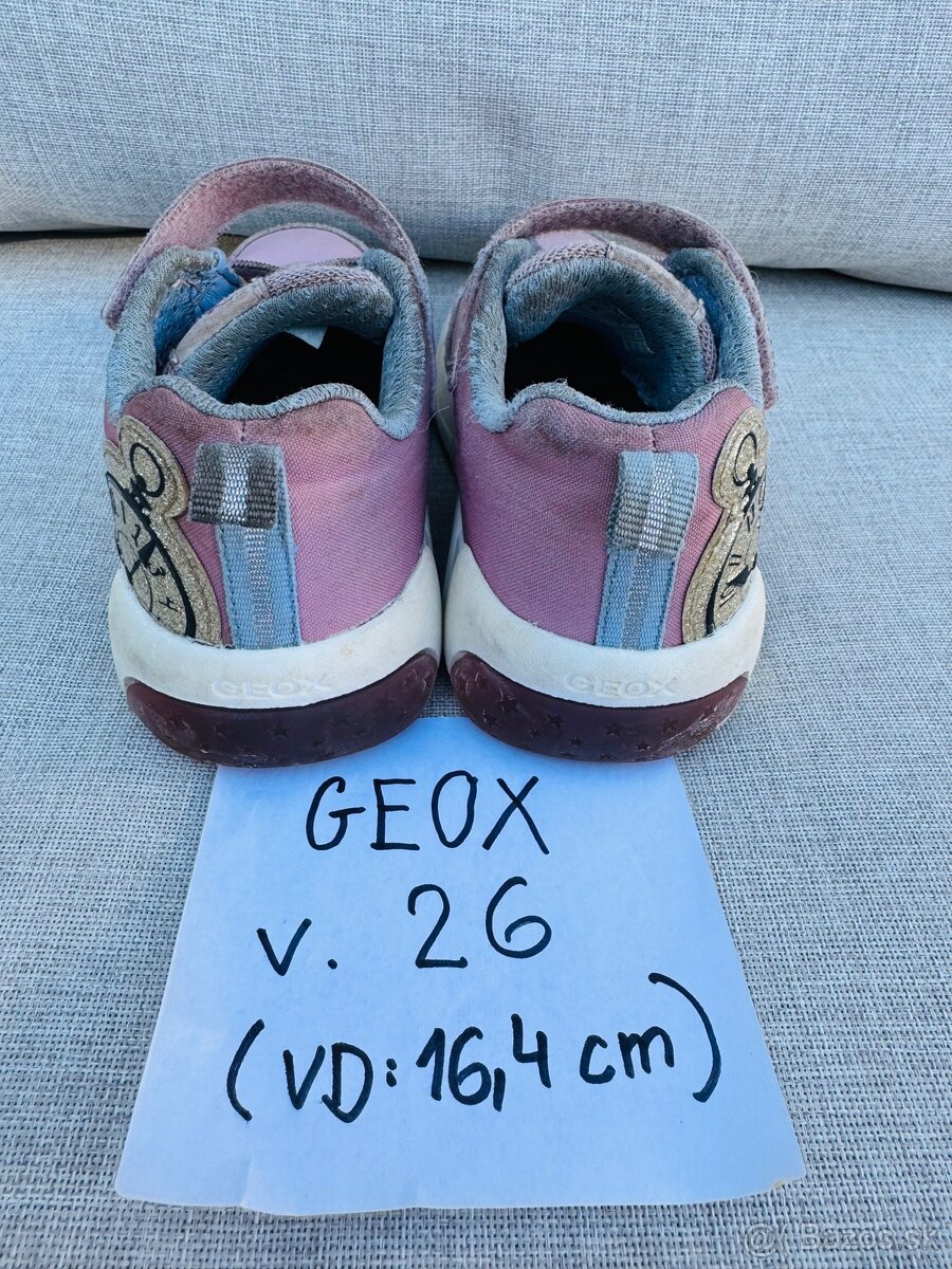 Svietiace tenisky zn. GEOX, v. 26 (VD: 16,4 cm) - 7