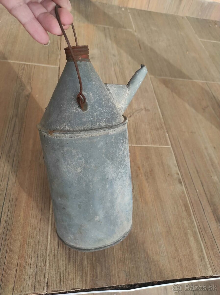 starozitna konva na mazadlo,petroleum - 7