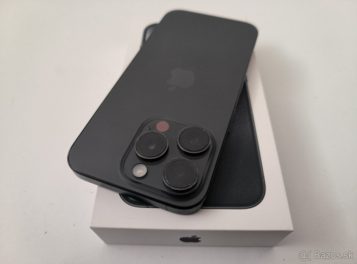 apple iphone 15 PRO 512gb Black Titanium 88% Batéria - 7