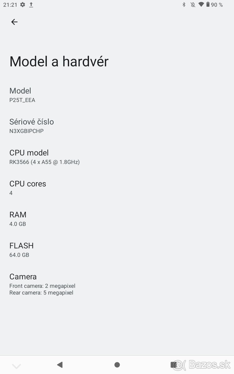 Tablet Teclast P25T 64GB - 7