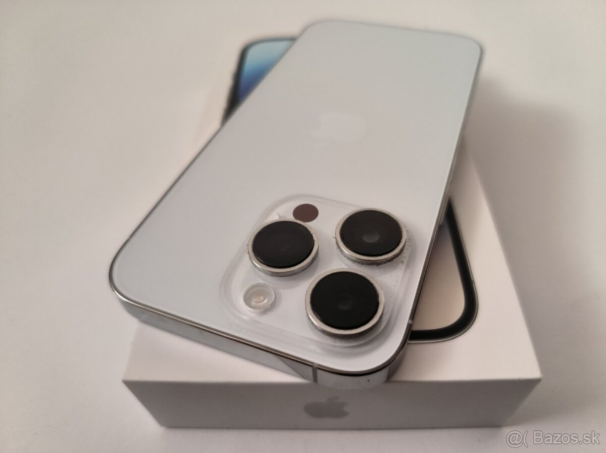apple iphone 14 PRO 128gb Silver / Batéria 100% - 7