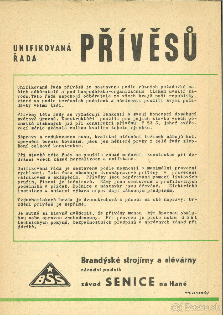 Prospekty -Přívěsy a návěsy - 7