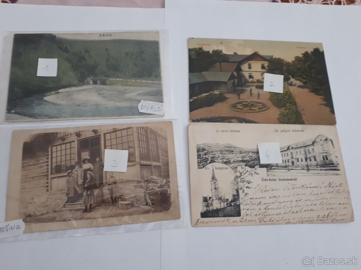 Stare pohladnice Kosicky kraj - 7