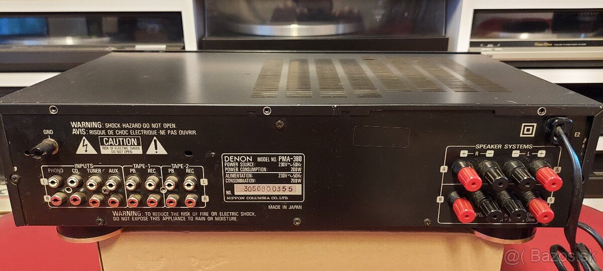 Predám zosilovače Denon a JVC - 7