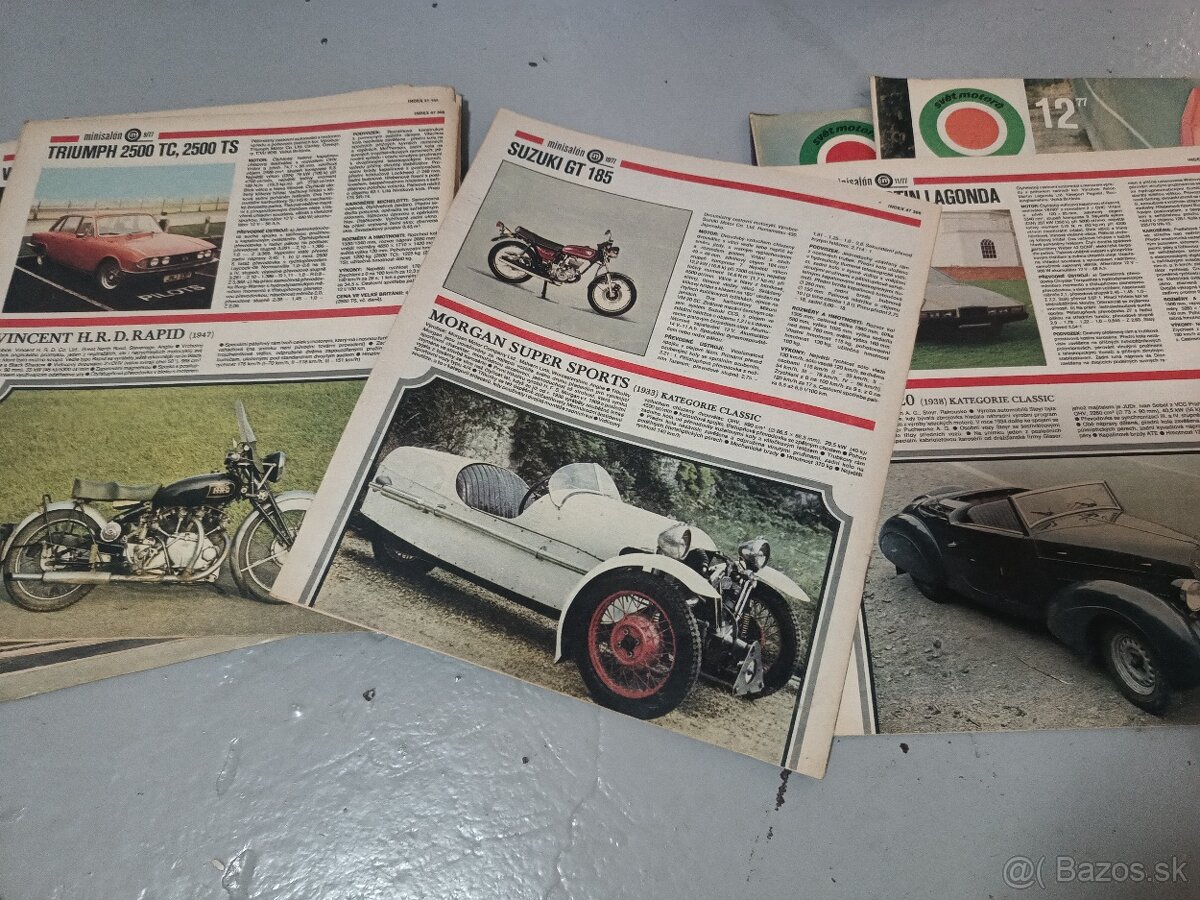 Svet motorú ročník 1977, 50 čísiel - 7