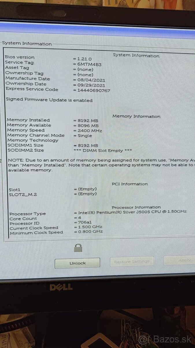 DELL Wyse 5070, Intel Pentium J5005 - 7